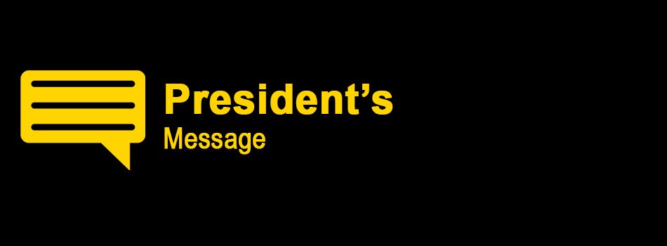 The president's message button.