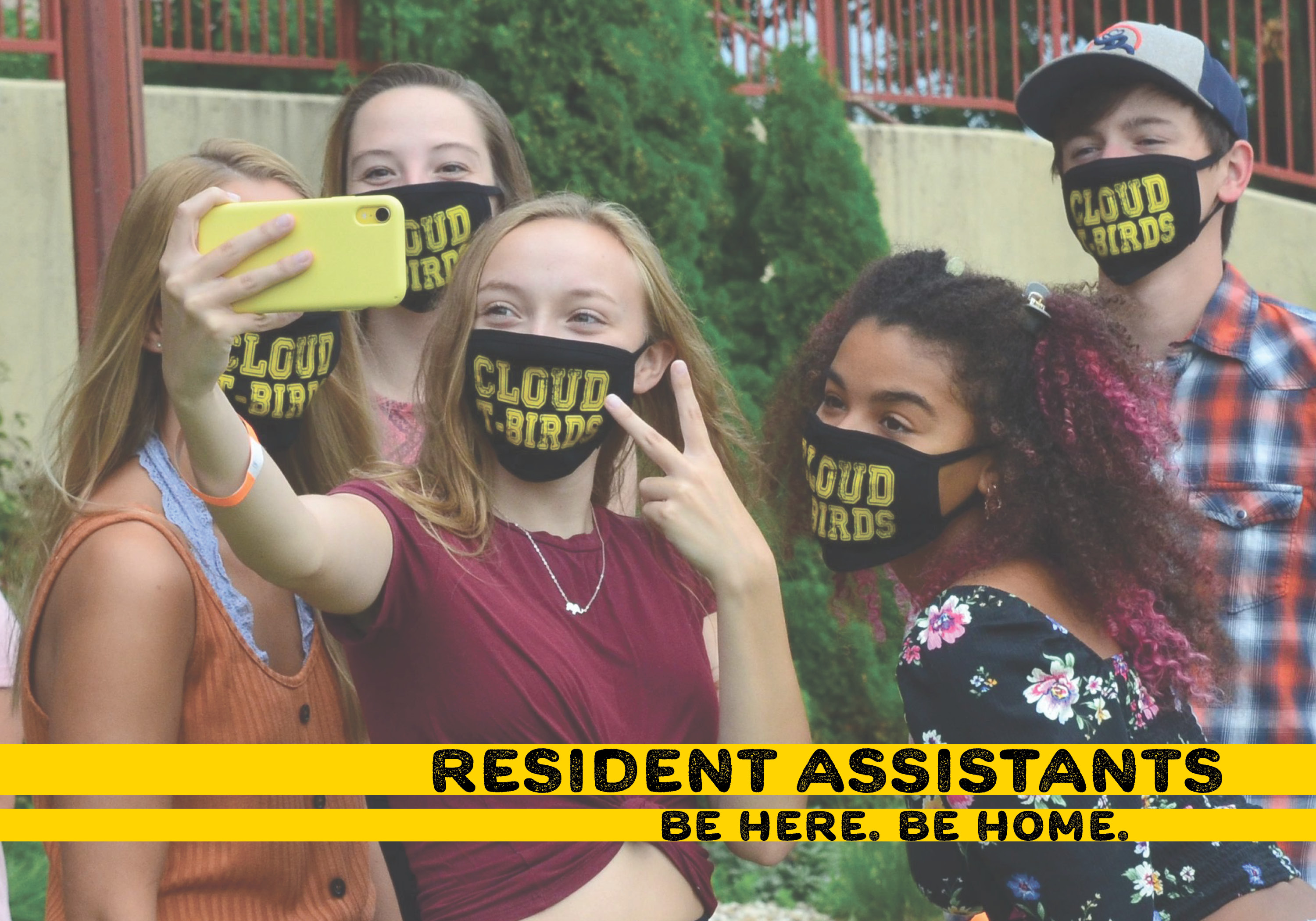 A photo of Resident Assistants.