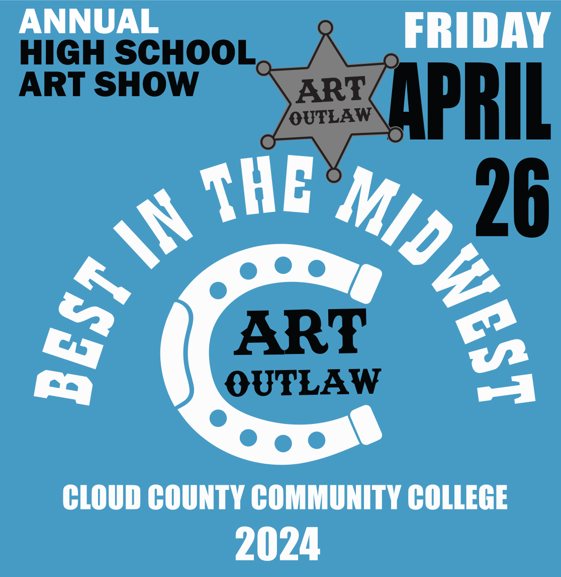 The 2024 High School Art Show is April 26.