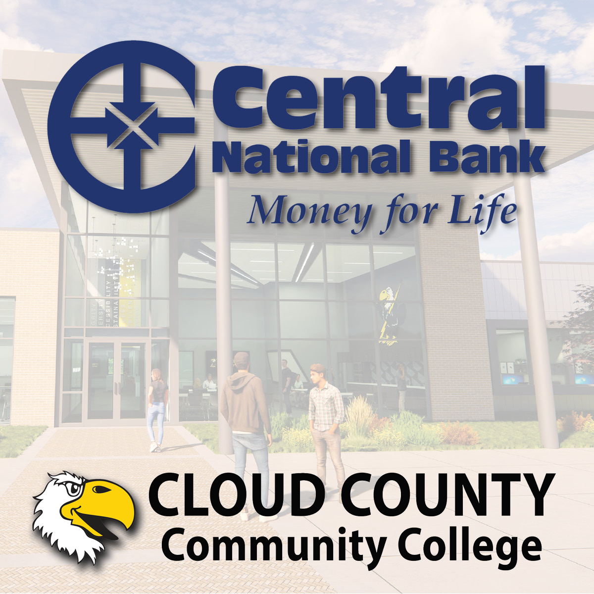 Central National Bank and CCCC logos.
