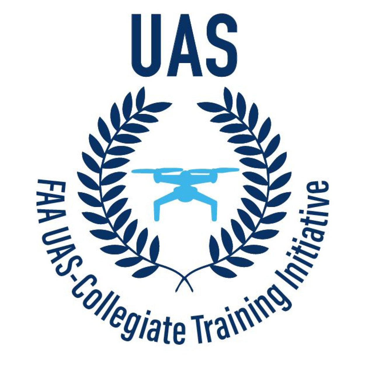 A photo of the UAS training logo.